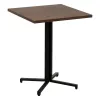 Galds Melns Dabisks Koks MDF 60 x 60 x 75 cm