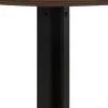 Galds Melns Dabisks Koks MDF 60 x 60 x 75 cm
