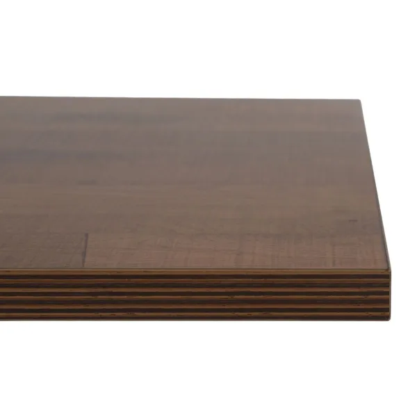 Galds Melns Dabisks Koks MDF 60 x 60 x 75 cm