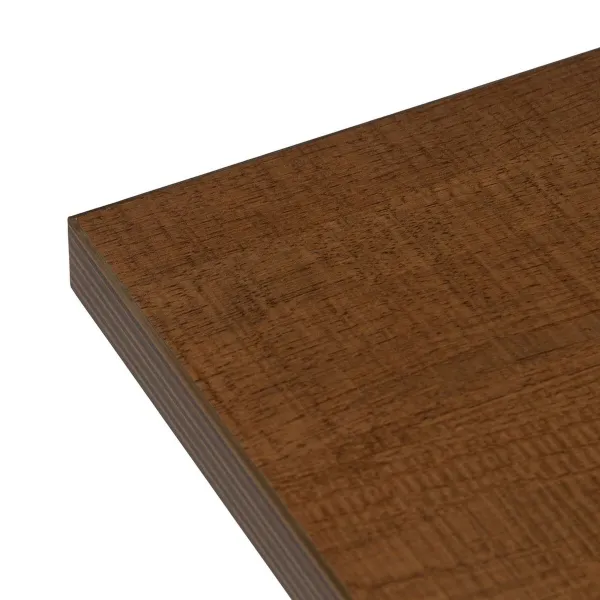 Galds Melns Dabisks Koks MDF 60 x 60 x 75 cm