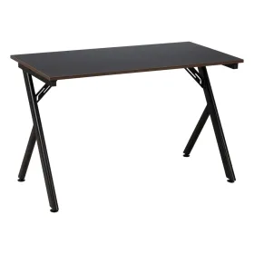 Rašomasis stalas Medžio MDF Juoda Natūralus 120 x 60 x 75 cm
