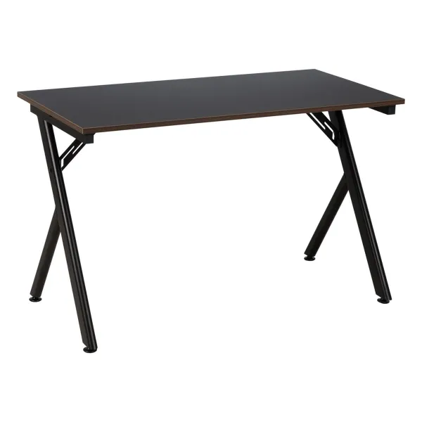 rakstāmgalds Koks MDF Melns Dabisks 120 x 60 x 75 cm