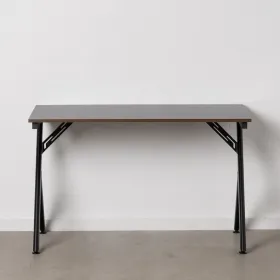 rakstāmgalds Koks MDF Melns Dabisks 120 x 60 x 75 cm
