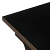 Письменный стол Деревянный MDF Чёрный Натуральный 120 x 60 x 75 cm