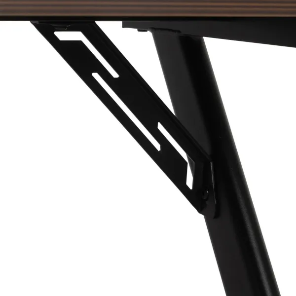 rakstāmgalds Koks MDF Melns Dabisks 120 x 60 x 75 cm