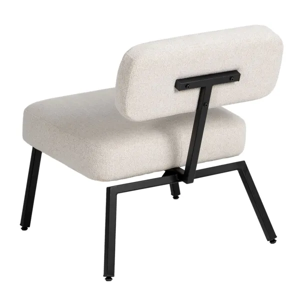 Krēsls Balts Melns 58 x 59 x 71 cm