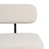 Chair White Black 58 x 59 x 71 cm