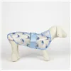 Dog raincoat Stitch Blue S