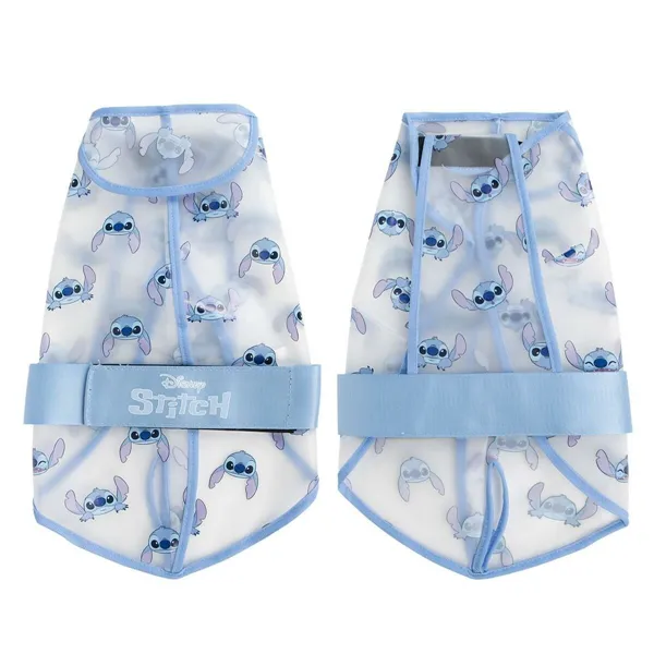 Dog raincoat Stitch Blue XS