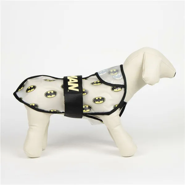 Dog raincoat Batman Yellow M