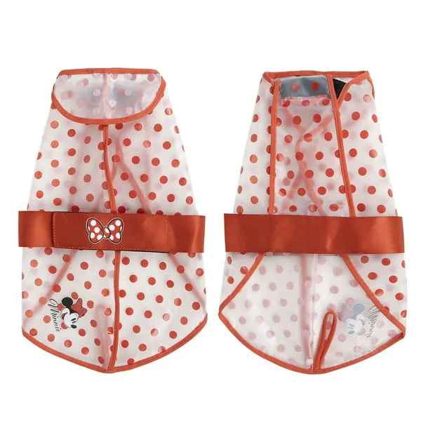 Dog raincoat Minnie Mouse Red S