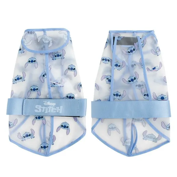 Dog raincoat Stitch Blue L