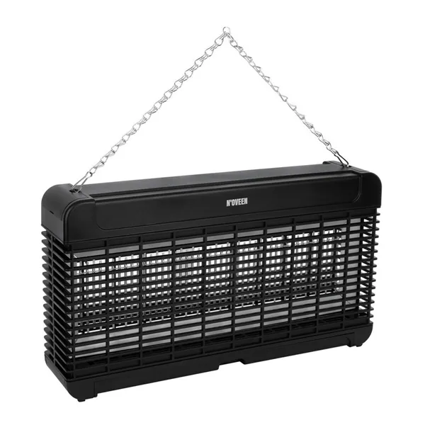 Anti-Mosquito Lamp N'oveen IKN911 Black ABS 47 x 26,3 x 10 cm (2 Units)