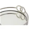 Tray Home ESPRIT Silver Modern 28 x 28 x 7 cm