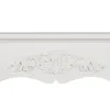 Kamīns Balts Egles koksne Koks MDF 105 x 17 x 103 cm