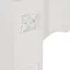 Kamīns Balts Egles koksne Koks MDF 105 x 17 x 103 cm