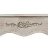 Fireplace Beige Fir wood MDF Wood 116 x 20 x 102 cm