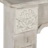 Fireplace Beige Fir wood MDF Wood 116 x 20 x 102 cm