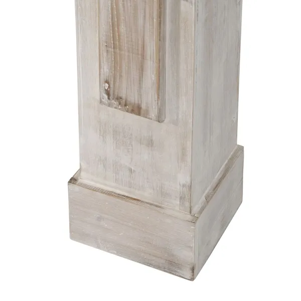 Решетка камина Бежевый древесина ели Деревянный MDF 116 x 20 x 102 cm
