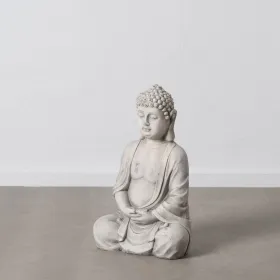 Dekoratīvās figūriņas Pelēks Buda Etniskā 44,5 x 28 x 70,5 cm