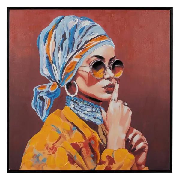 Полотно Полотно древесина сосны 80 x 3,5 x 80 cm
