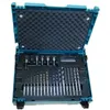 Set of drill and screwdriver bits Makita B-69478 Drill bit carrier Aluminium 65 Pieces