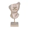 Декоративная фигура Бежевый лицо 12,5 x 13,5 x 27,5 cm