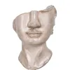 Декоративная фигура Бежевый лицо 12,5 x 13,5 x 27,5 cm