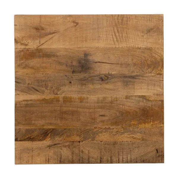 Table top Kvadrāta Bēšs Mango koks 60 x 60 x 3 cm