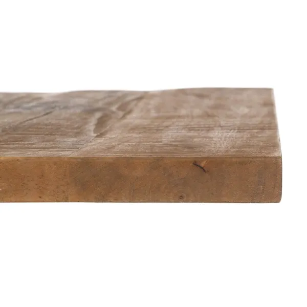 Table top Neliö Beige Mangopuu 60 x 60 x 3 cm