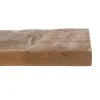 Table top Neliö Beige Mangopuu 60 x 60 x 3 cm