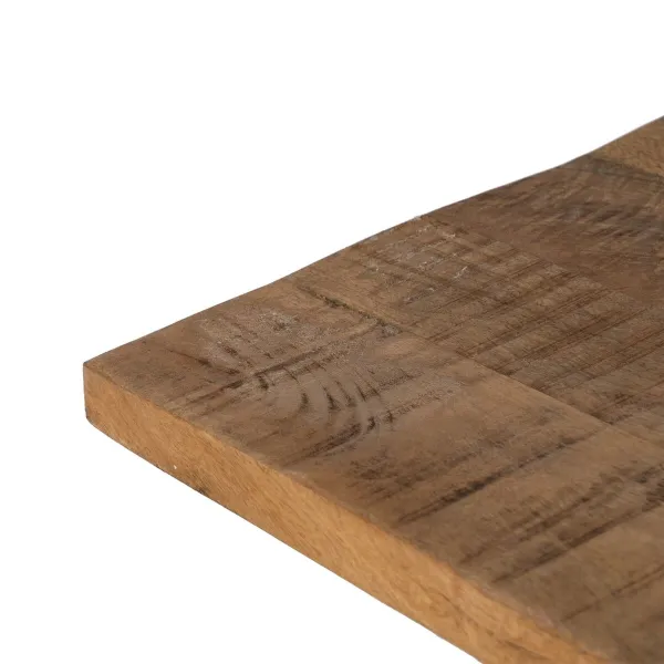 Table top Kvadrāta Bēšs Mango koks 80 x 80 x 3 cm