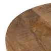 Pöytälevy Beige 70 x 70 x 3 cm Pyöreä