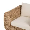 Garden sofa Natural 111 x 97 x 63 cm