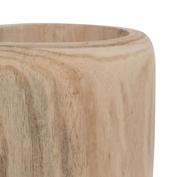 Maljakko Luonnollinen Paolownia wood 23 x 23 x 58 cm