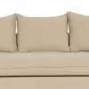 3-paikkainen sohva Beige 220 x 95 x 90 cm