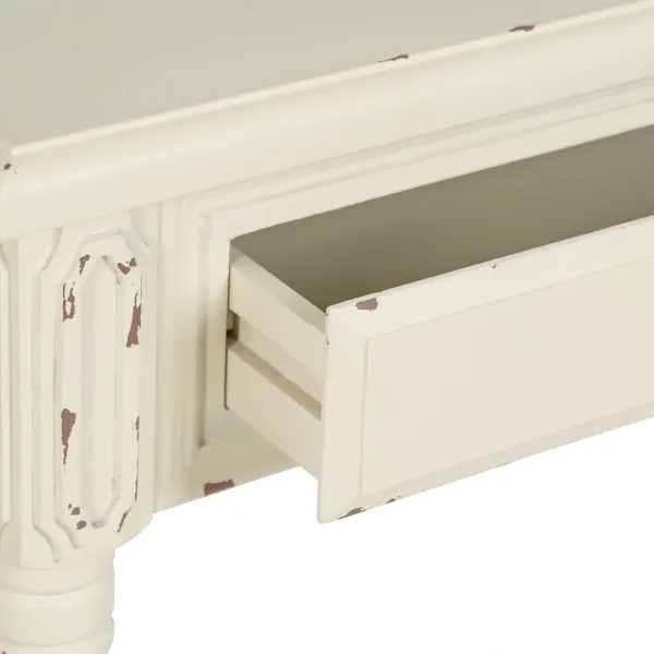 Hallipöytä Valkoinen 100 x 45 x 76 cm