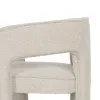 Ruokatuoli Beige Polyesteri 69 x 66 x 73 cm