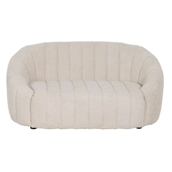 Sofa Rusvai gelsva Poliesteris Geležis 146 x 84 x 66 cm