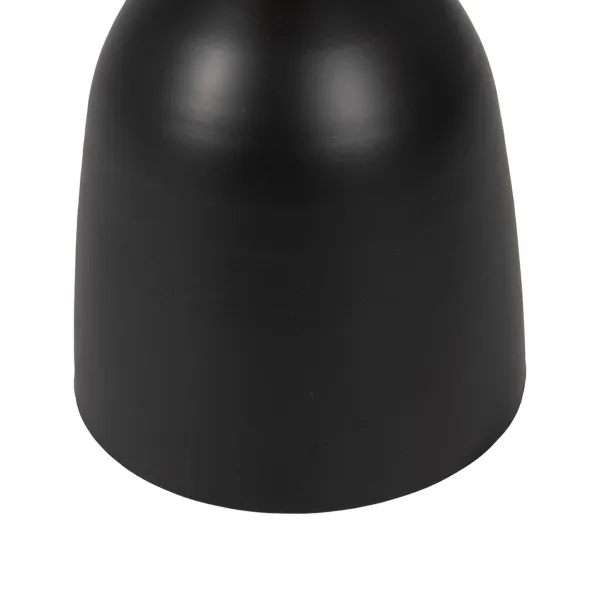 Вспомогательный столик Чёрный Позолоченный 50 x 50 x 57 cm