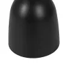 Вспомогательный столик Чёрный Позолоченный 50 x 50 x 57 cm