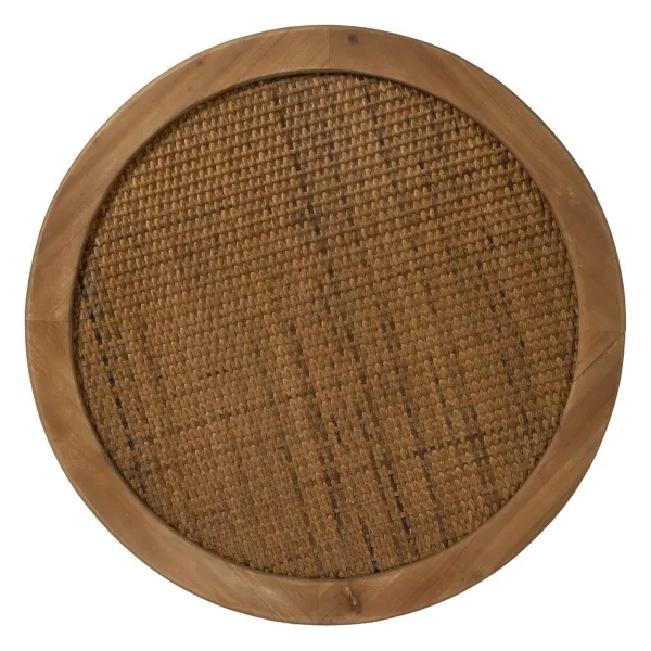 Вспомогательный столик Чёрный Позолоченный 50 x 50 x 57 cm