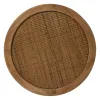Вспомогательный столик Чёрный Позолоченный 50 x 50 x 57 cm