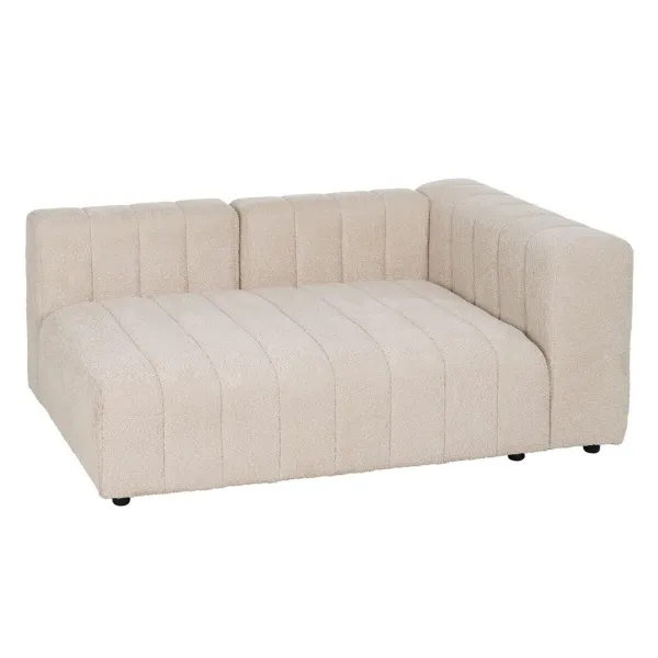 Sohva Beige Polyesteri Rauta 150 x 100 x 66 cm