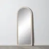 Настенное зеркало Белый Натуральный Вертикаль 60,9 x 3,8 x 152,4 cm
