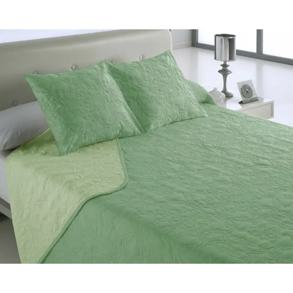 Bedspread (quilt) Hosteline VEGAS Green Single (2 Pieces)