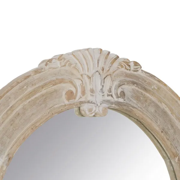 Dressing Mirror White Natural Vertical 87,63 x 3,8 x 203,2 cm