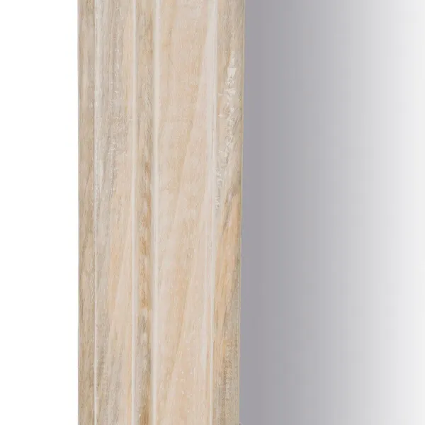 Dressing Mirror White Natural Vertical 87,63 x 3,8 x 203,2 cm