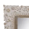 Wall mirror White Beige Vertical 61 x 10,79 x 38 cm