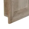 Hyllyt Valkoinen Luonnollinen Mangopuu 40,6 x 10,2 x 61 cm